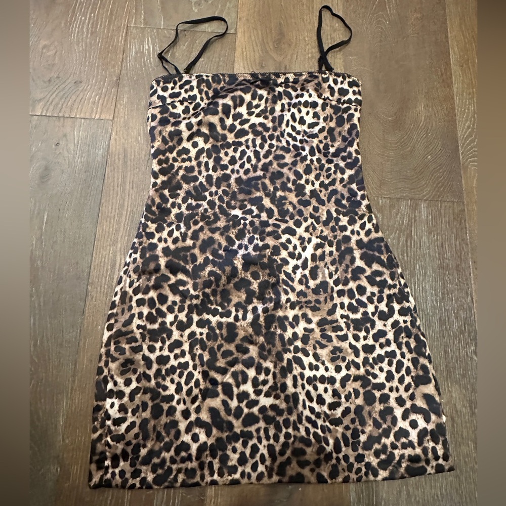 zara silk mini dress